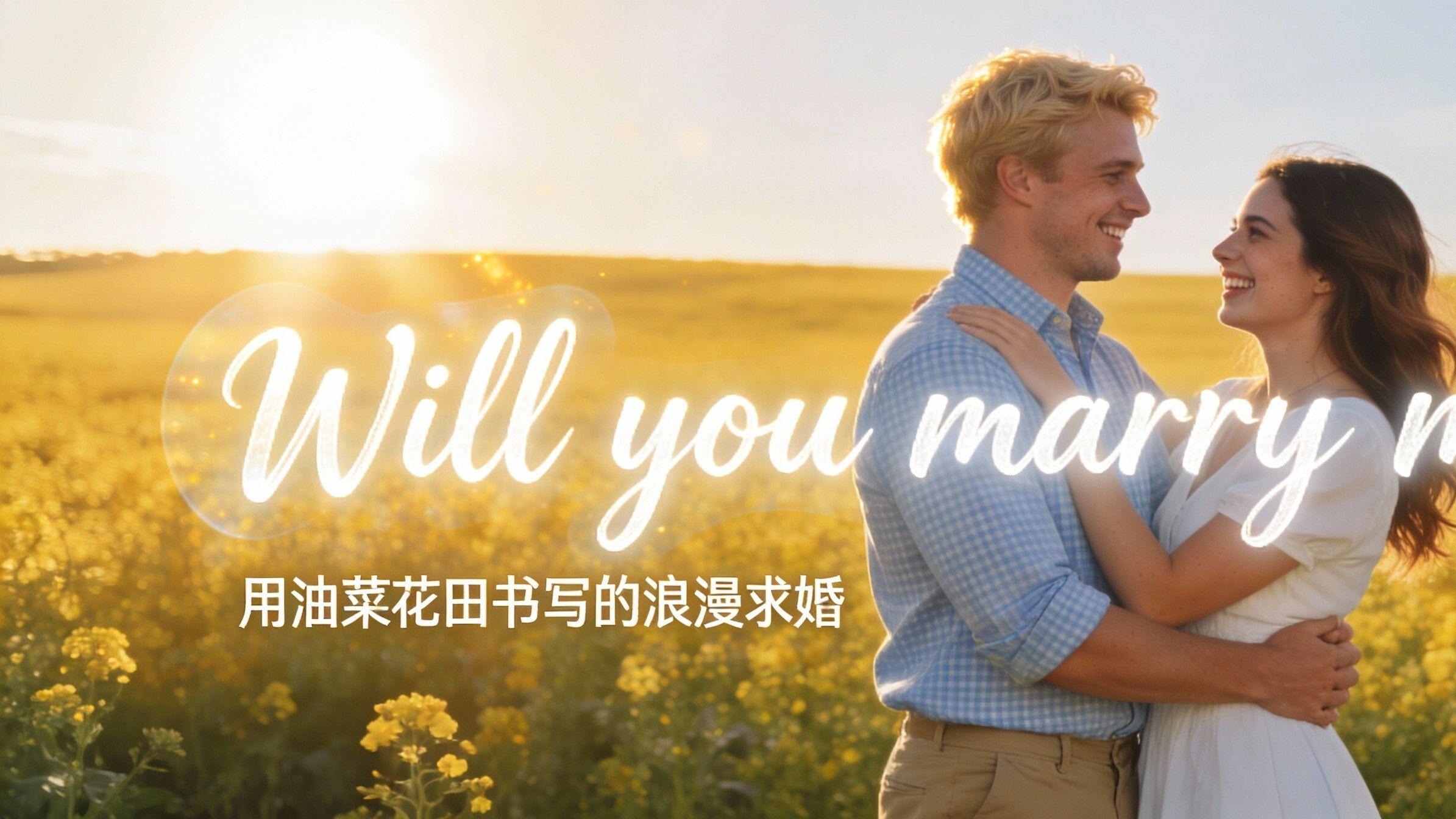 用麦田书写浪漫：当爱情与大地艺术的完美融合