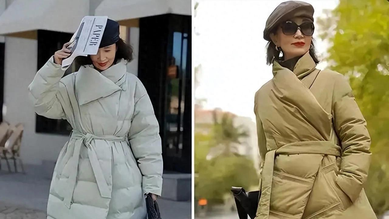 等自己老了穿羽绒服时，尽量远离这3种款式，才不会显老显廉价