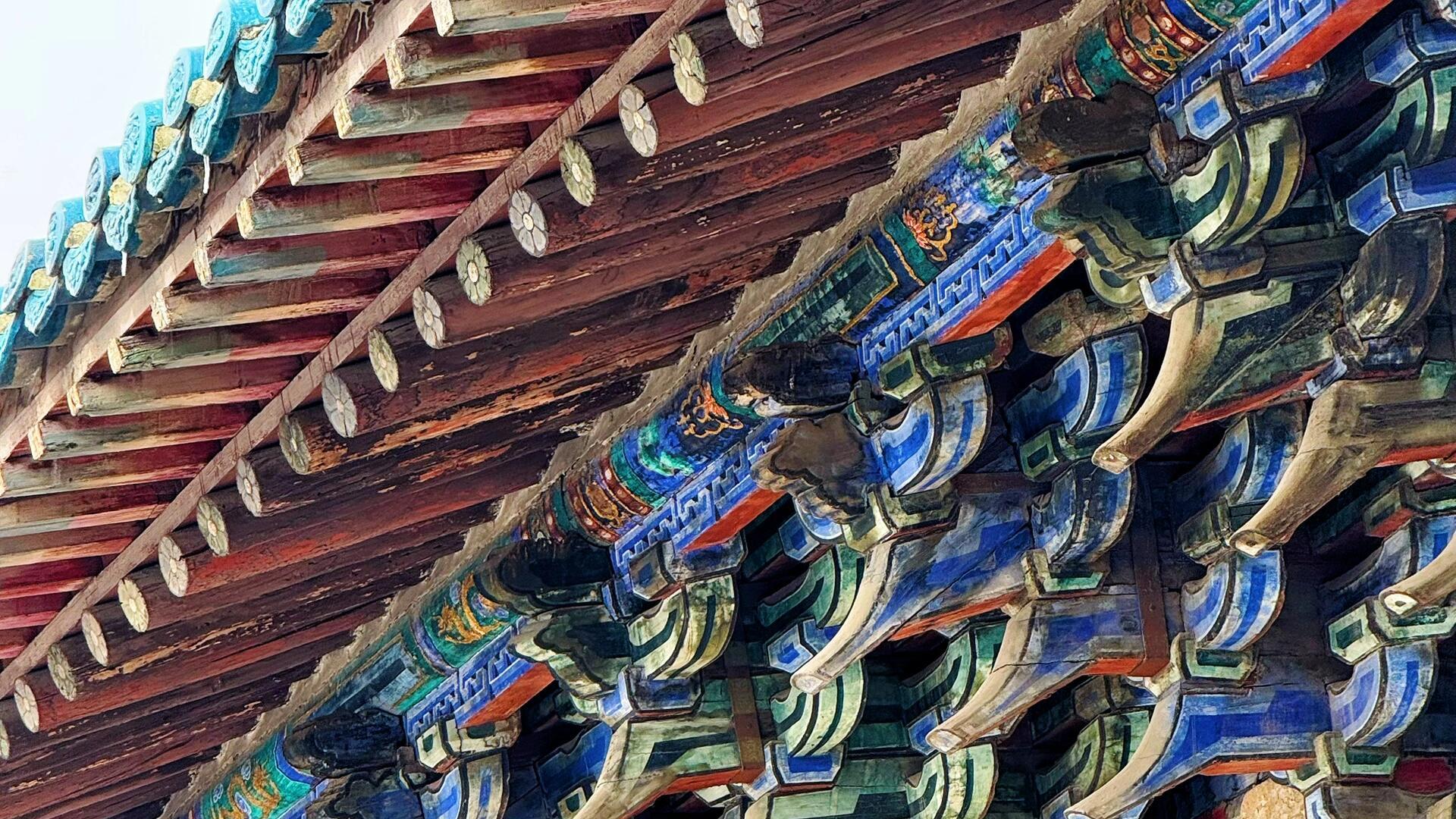 九踩斗栱裹银装，代州文庙，雪后诗意窒息