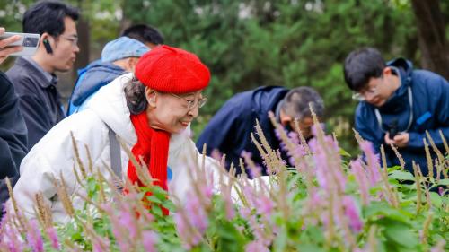 “V蓝北京”大V行——中轴绿色文化之旅踏秋而行