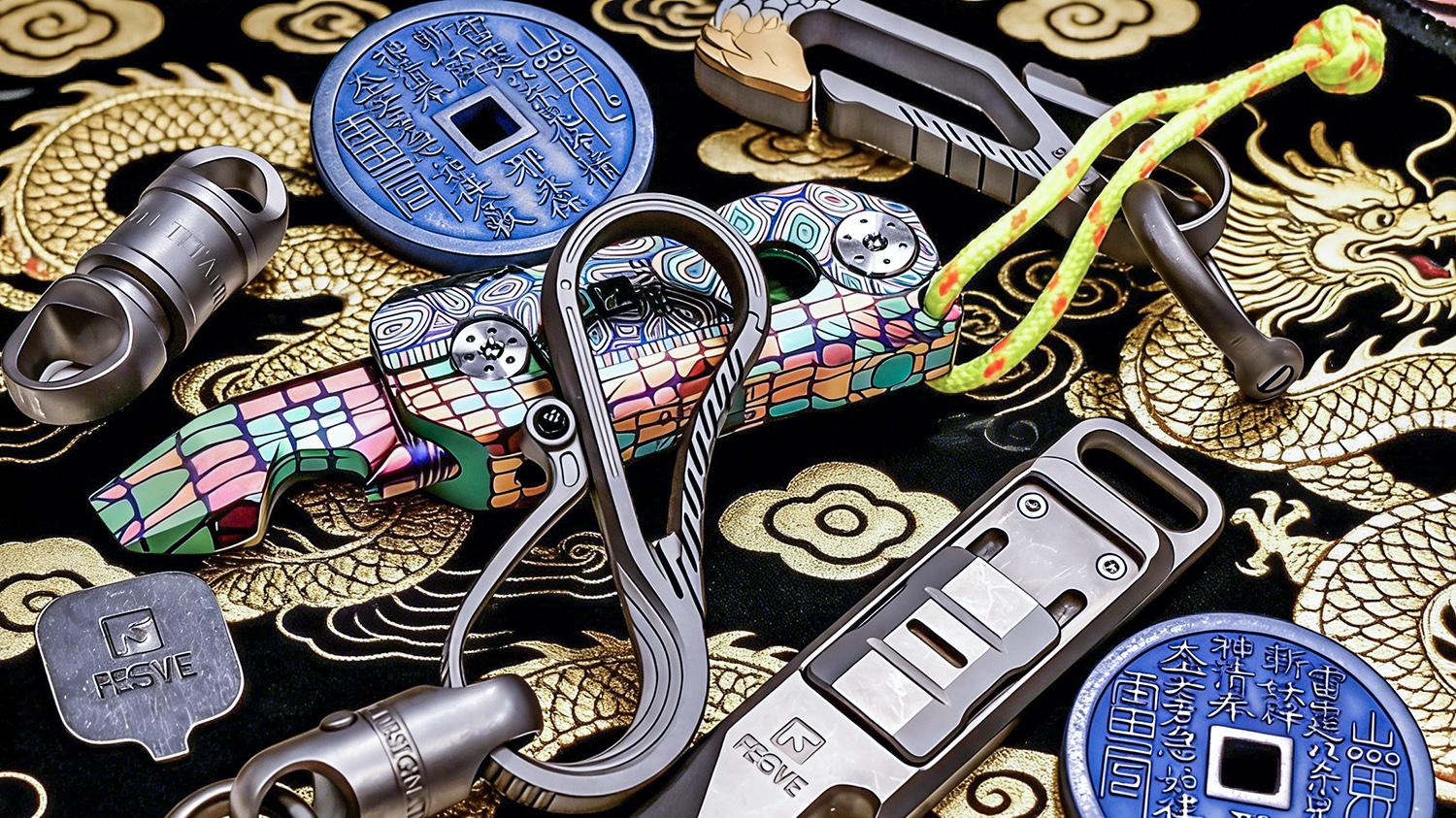 为什么懂的人都选钛合金钥匙扣？这枚海马款实测后我懂了！