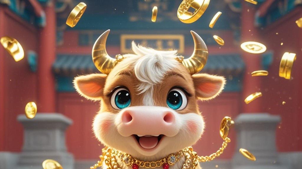 十二生肖专属头像•牛到离谱！《牛》牛气冲天！