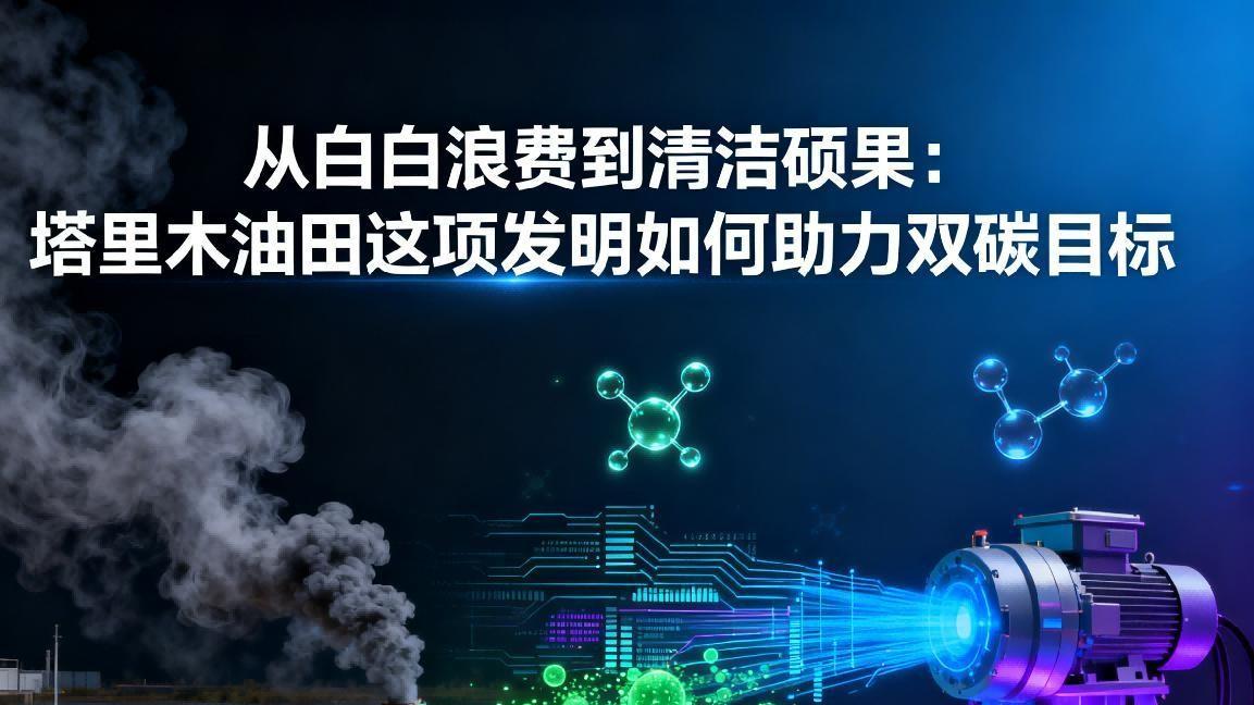 从白白浪费到清洁硕果：塔里木油田这项发明如何助力双碳目标