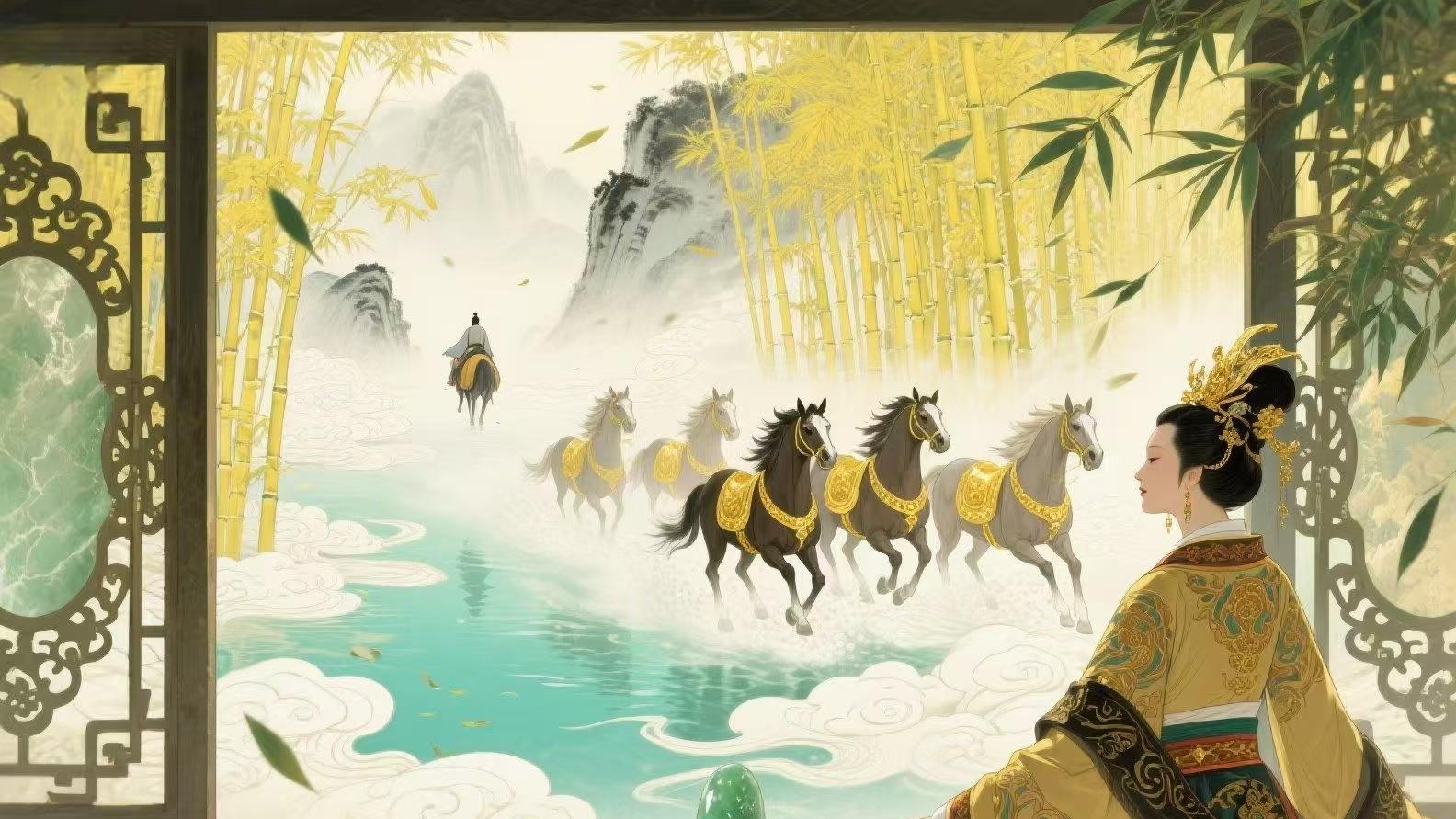 李商隐《瑶池》一场穿越时空的仙凡之恋与人生追问