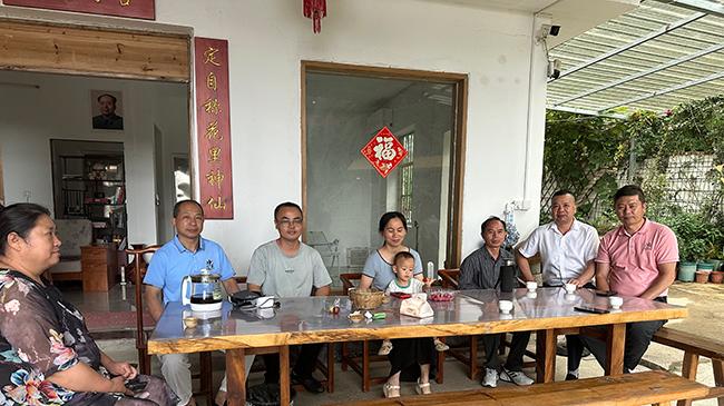 谢文淦团队走进福建泉州德化县百合康养小院交流传统文化