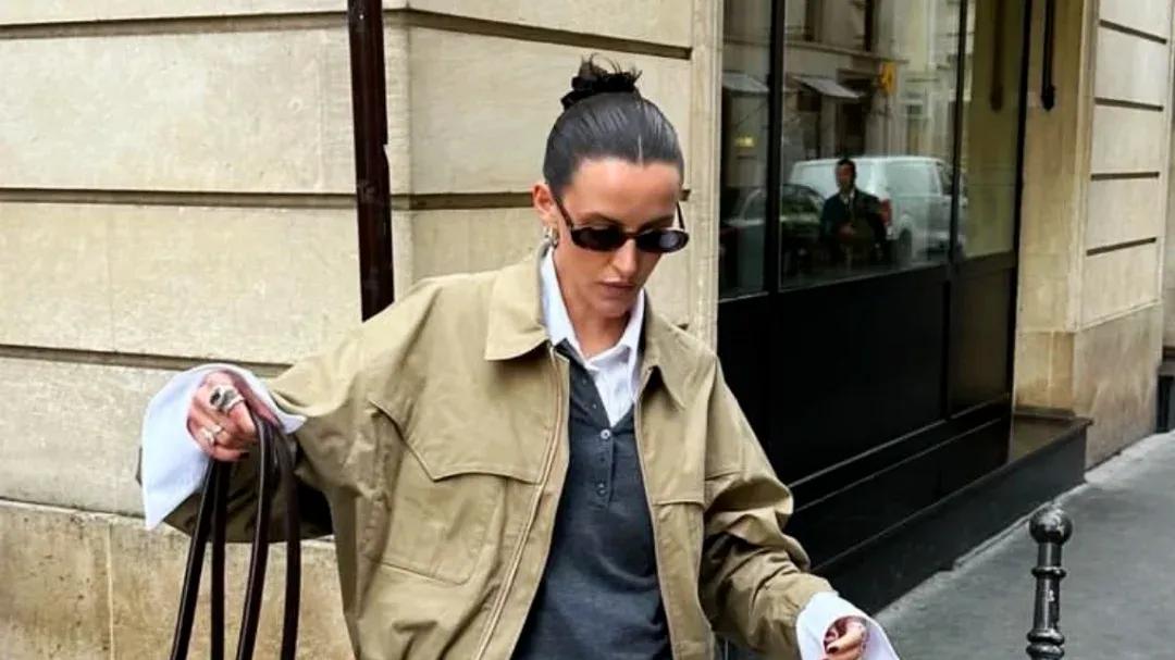 矮个子不到155的，秋天就穿会爆火的“氛围感外套”！比风衣显高，比针织衫有型，比牛仔衣高级！