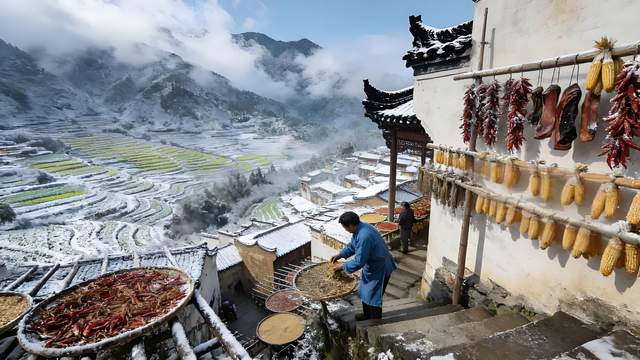 大美中国，城市寻冬·人间烟火：邂逅冬日限定的城郭浪漫