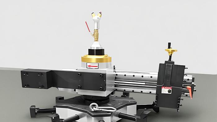 管道维修的“移动手术室”！便携式法兰车床凭啥成技工师傅新宠？