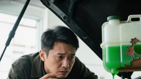 发动机舱滴绿液？水箱被腐蚀穿孔的临终信号