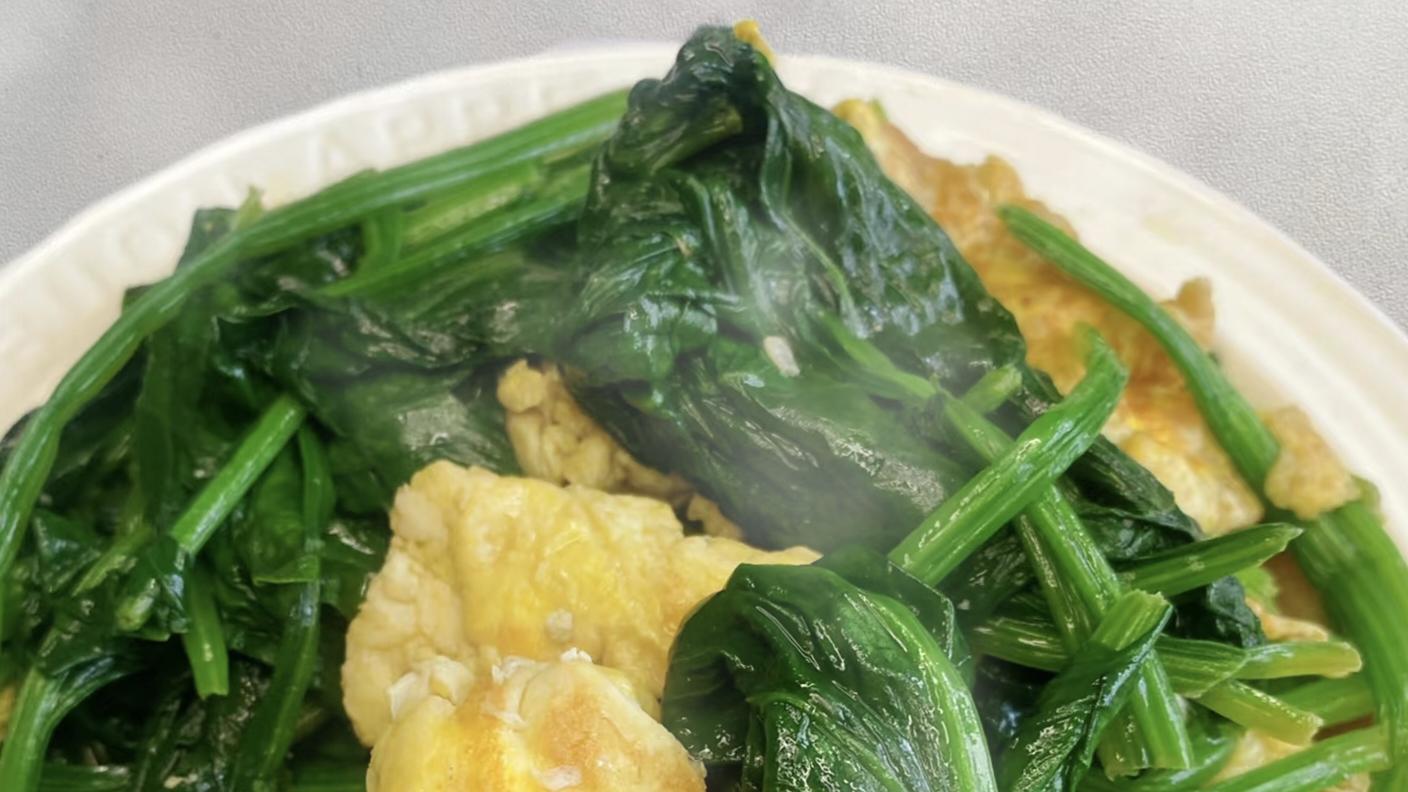 菠菜炒鸡蛋 | 清淡鲜美，营养丰富的经典家常菜