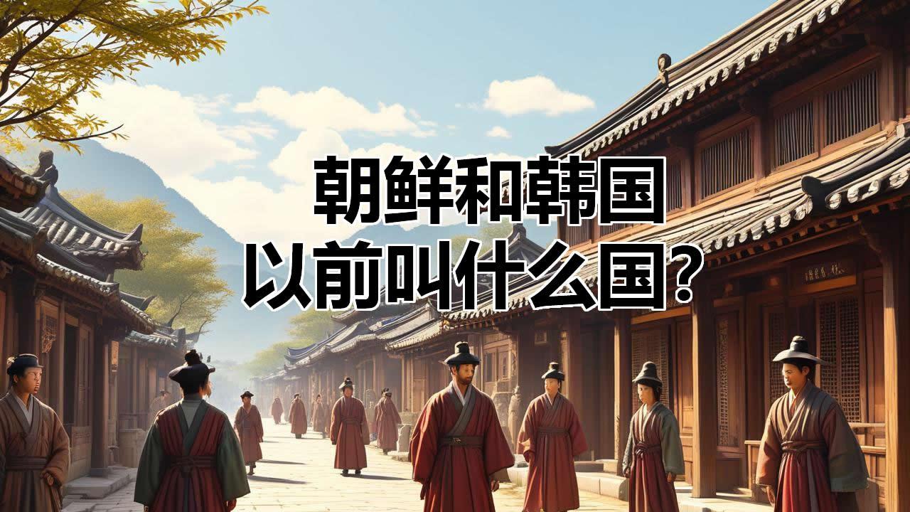 朝鲜和韩国以前叫什么国？朱元璋赐名的浪漫？