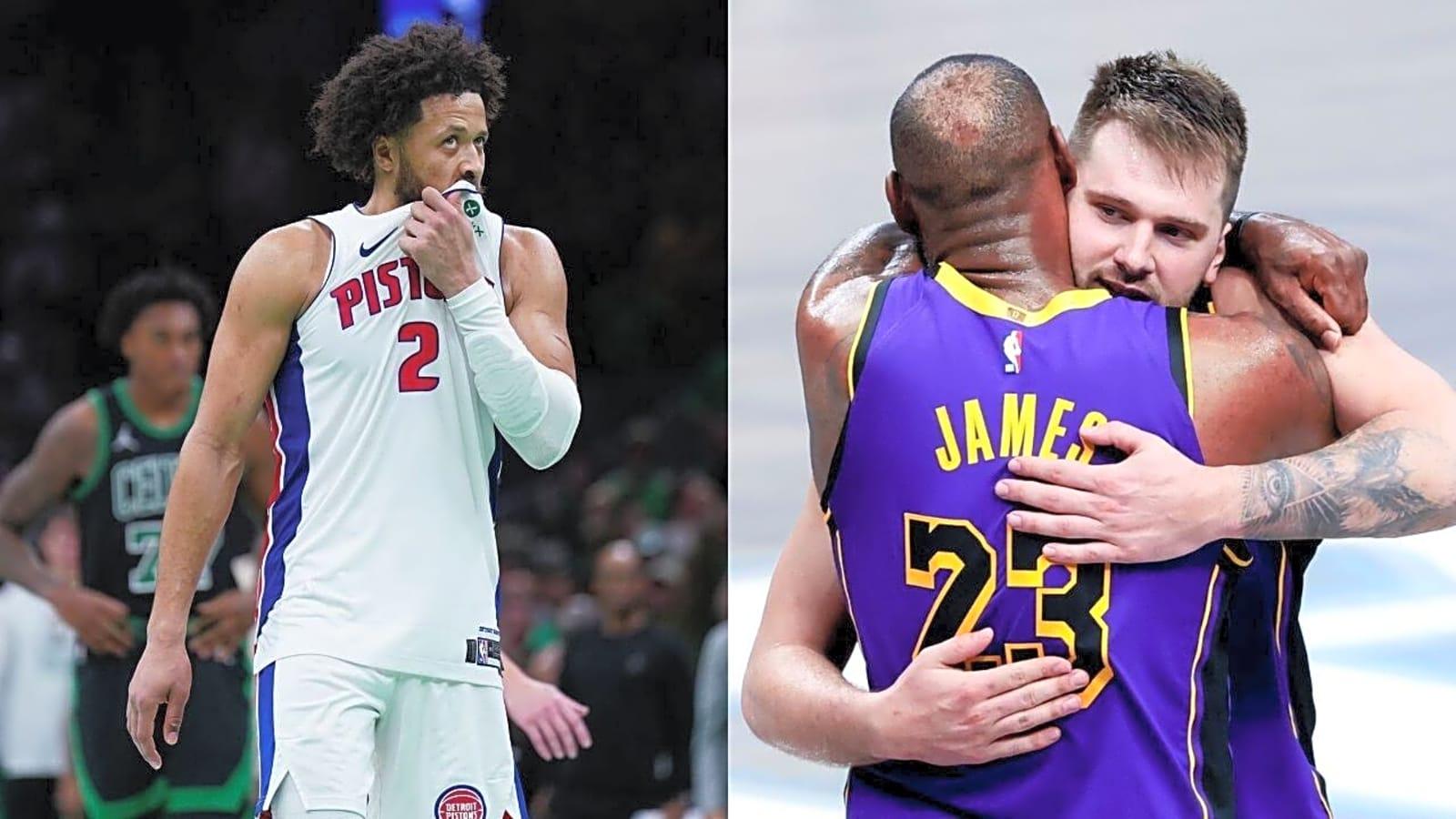 珀金斯：坎宁安是堪比东契奇和詹姆斯的联盟前十巨星