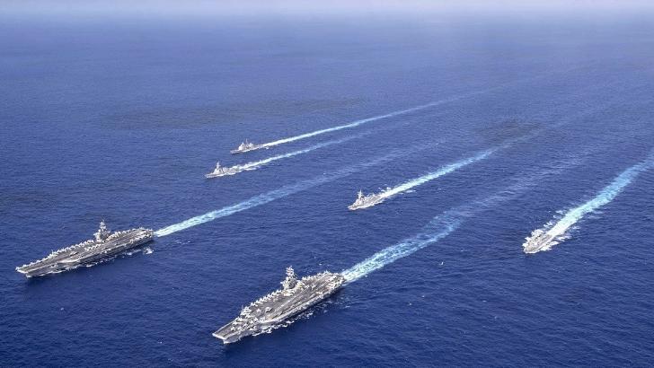 全球海上霸主遭遇航母危机？美媒：面对大国三航母，我们那11艘，真的不够用了！