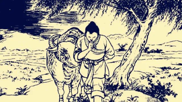 民间故事：放牛娃救落难寡妇，临别前寡妇嘱咐：子时前务必睡牛圈