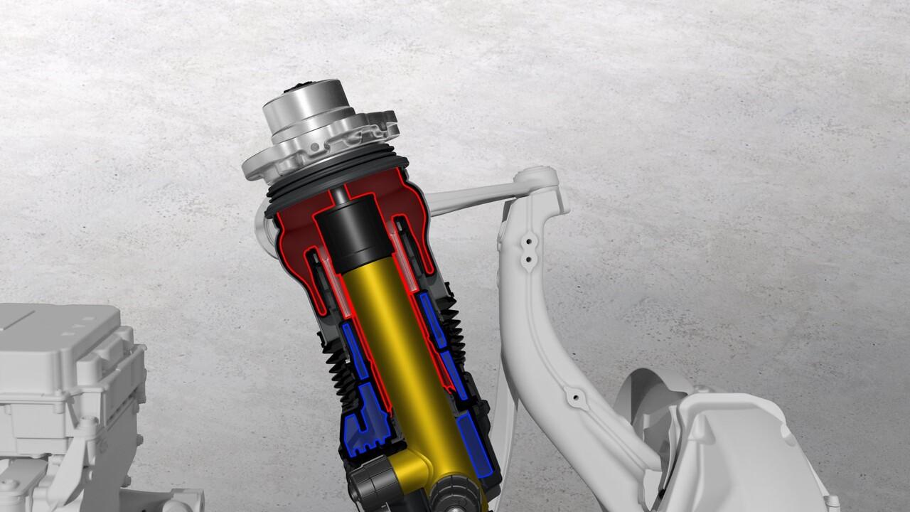 采埃孚最新主动悬架，可以轻松化解轮胎噪音难题！