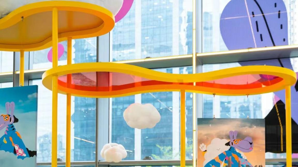 广州首届「SKY PLAY 城市天空节」！限时开启的天空之城，不止国际艺术双星展