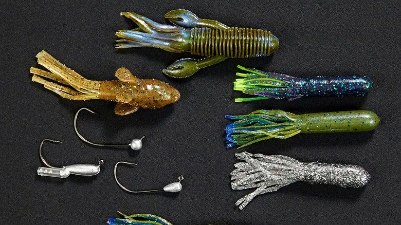 鲈鱼杀手：图解管形-铅头钩最强组合，简单5步，让鱼无处可藏