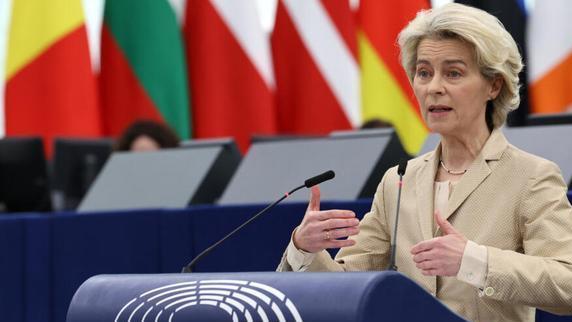 誓言应对美国加税，会见美副总统，冯德莱恩碰瓷中国：美欧是盟友