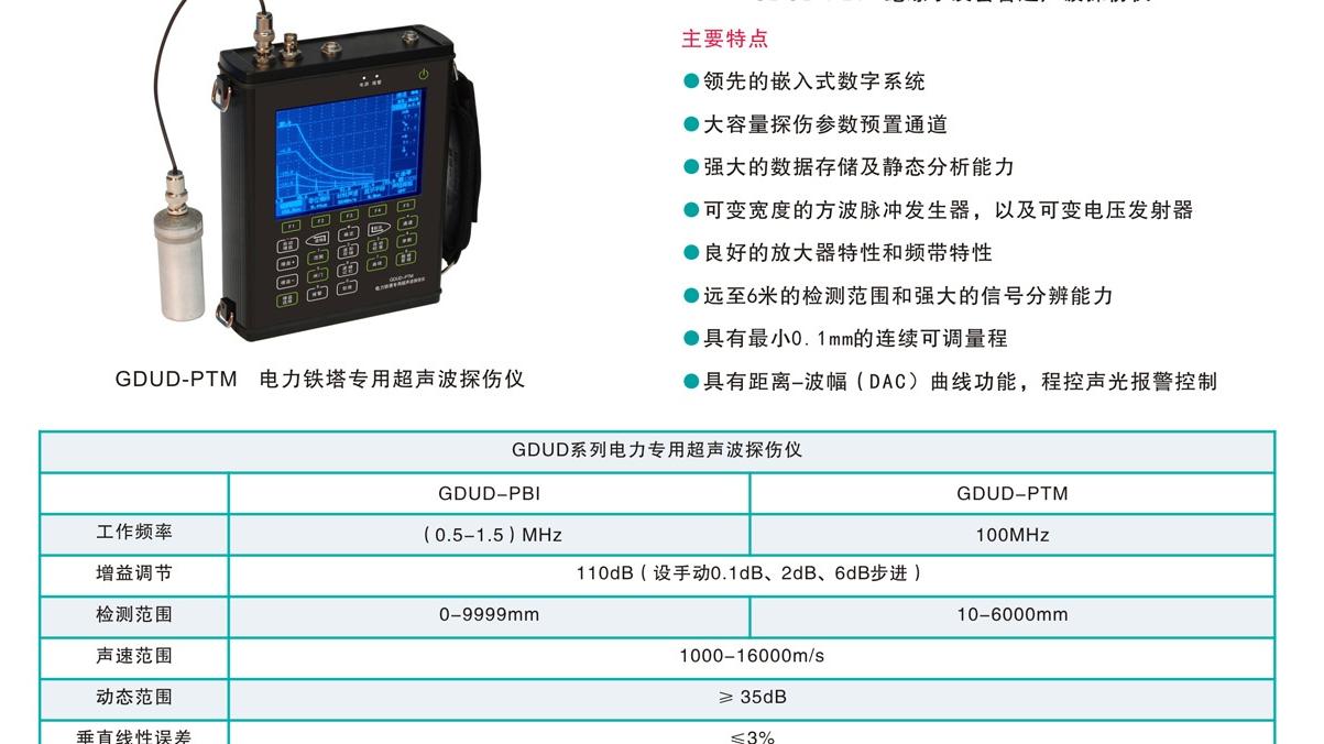 值得信赖的电力铁塔专用超声波探伤仪生产厂家有哪些？