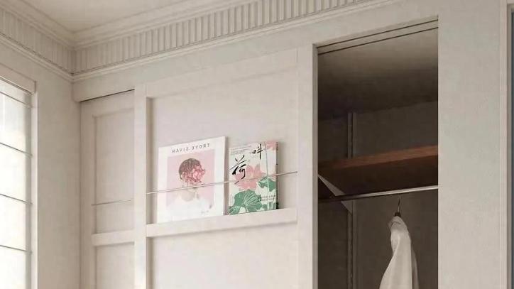 卧室收纳新思路：金属衣柜+杂志移门，解锁精致生活？