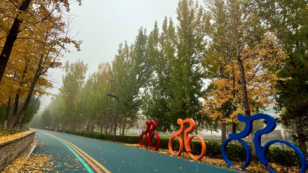 4100吨转体桥完成“空中芭蕾”，石家庄101公里环城绿道全线贯通