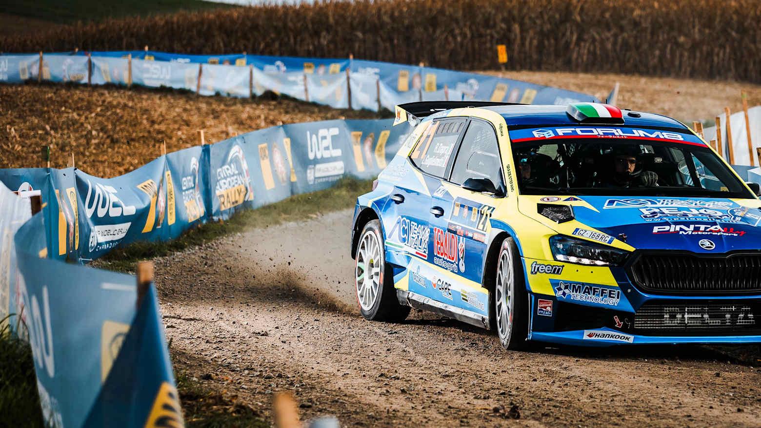 渴望在 CER 上获得 WRC2 奖杯的车手