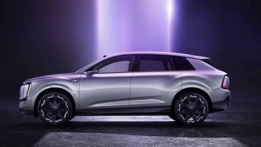 奥迪AUDI E7X官图发布，定位中大型SUV 5米车长 标配激光雷达