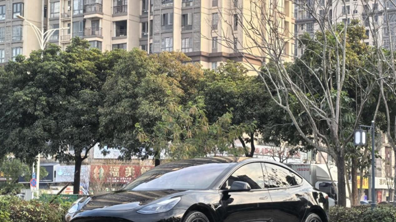 13万体验特斯拉Model3，2021款后驱升级版，4.1万公里一手车
