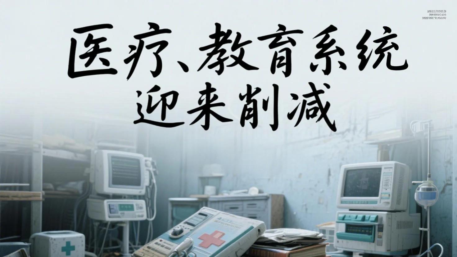 财政压力倒逼改革：医疗、教育系统迎来削减