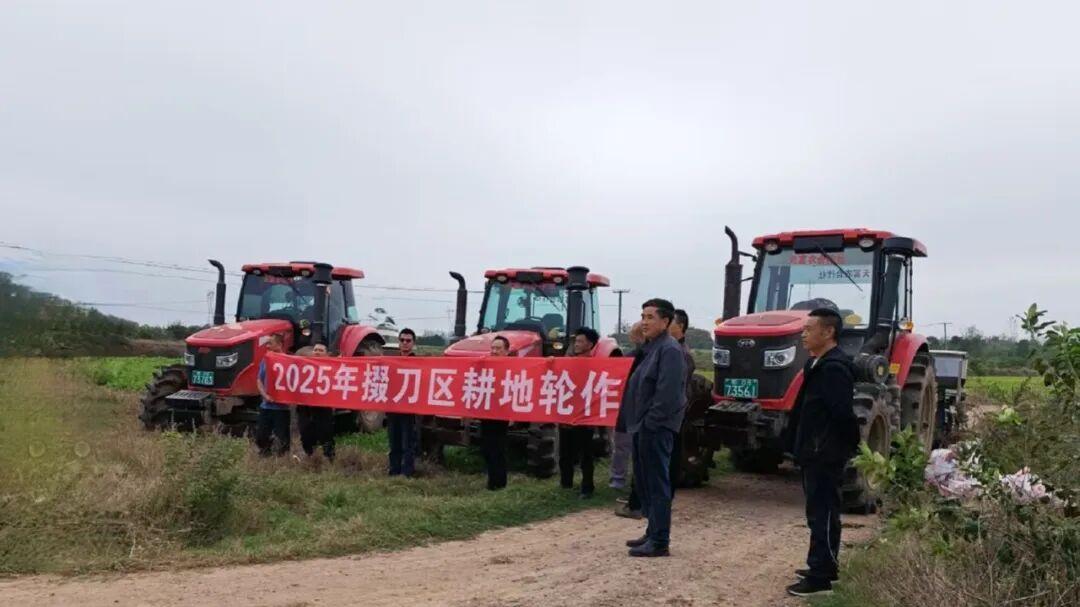 荆门市掇刀区麻城镇：抢耕抢种掀热潮 轮作增效保丰收