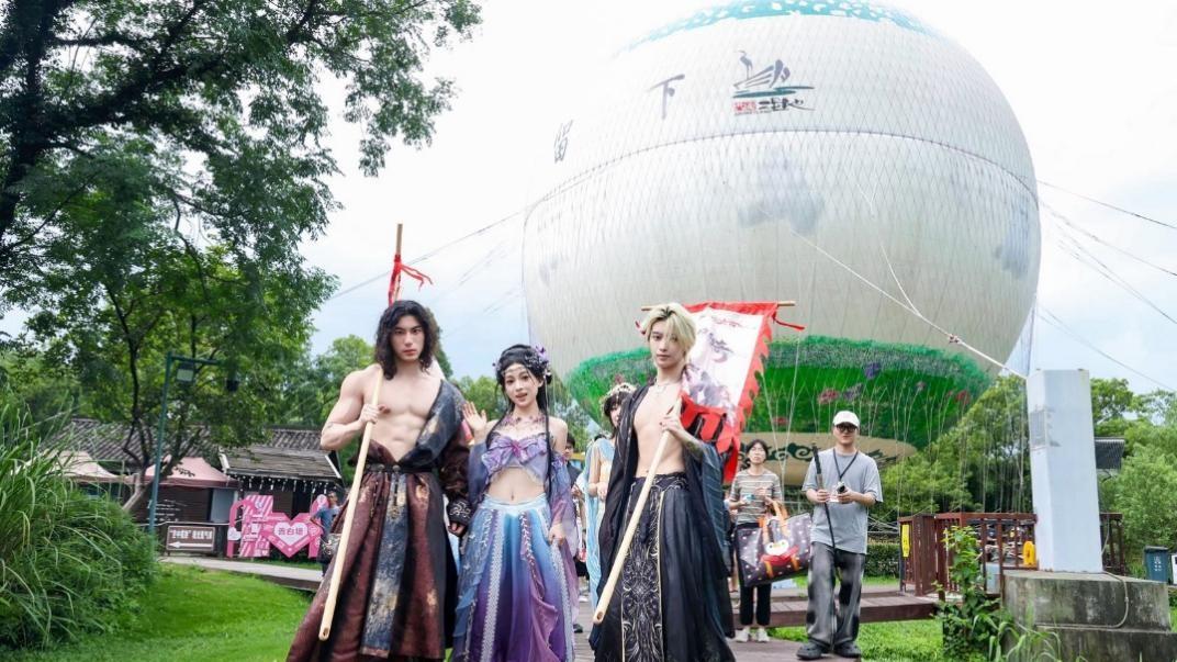 《轩辕传奇》携手杭州西溪国家湿地公园共启IP十四周年群英会