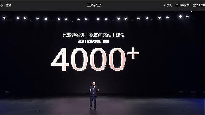 比亚迪超级e平台：五分钟续航400公里