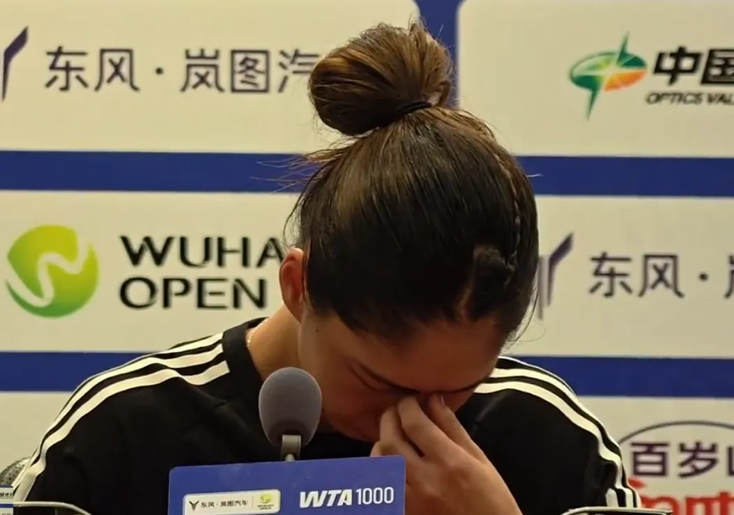 0-2！王欣瑜，哭了