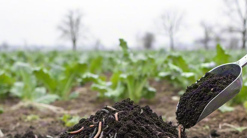 冬季种蔬菜用蚯蚓粪：3 大优势 + 4 步用法，促根抗病还提产