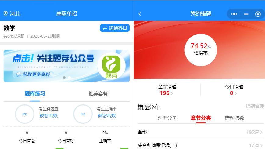 题芽如何帮你避开坑？每个功能都踩在备考痛点上|题芽单招