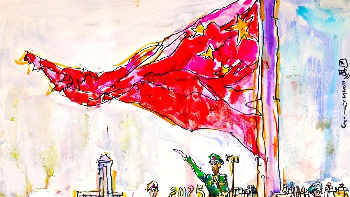 【画作赏析】笔墨铸魂：余国城画卷中的壮阔史诗