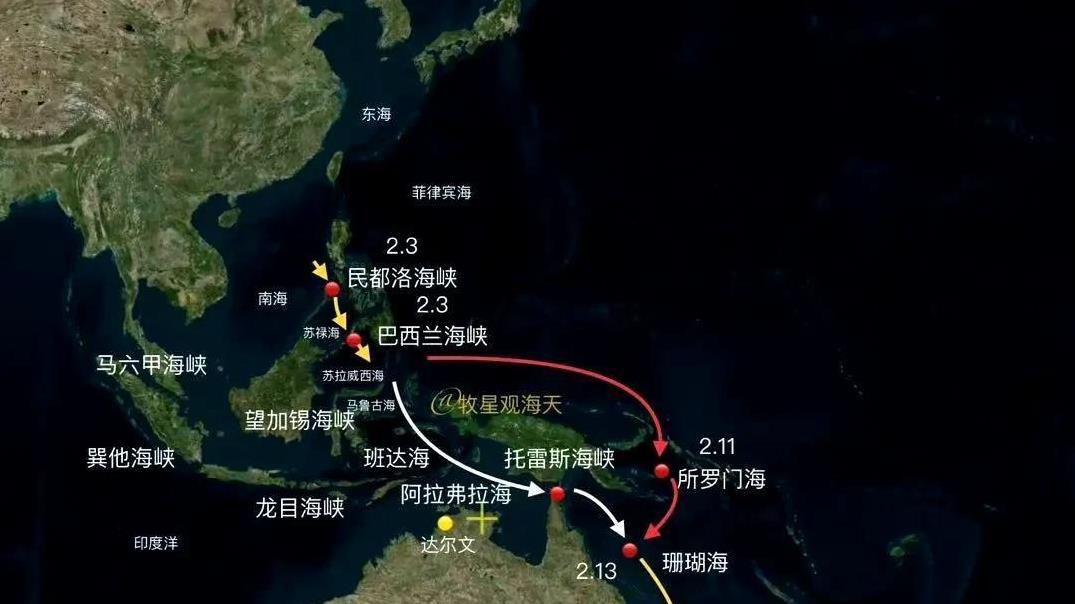 给澳洲留面子！055编队调整，澳方可以放心了