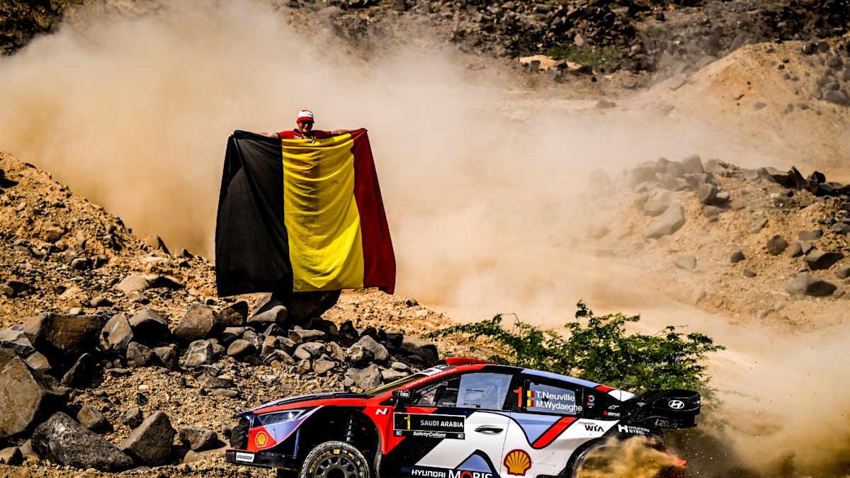 罗万佩拉最快，沙特试航中WRC对决开始