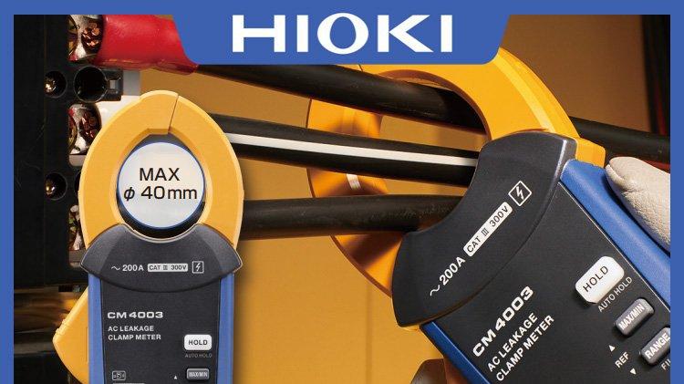 日本进口日置AC泄漏电流钳形表CM4003，智能漏电探查 日本工业用品