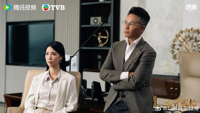 TVB《金式森林》郭晋安再造经典，演技炸裂气场全开