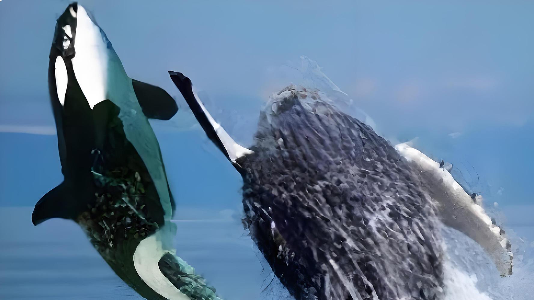 虎鲸猎杀谁，我就搭救谁，座头鲸跟虎鲸有什么仇？