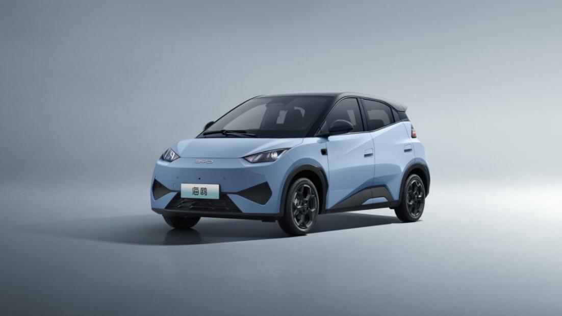 双拼心动配色来袭！比亚迪海鸥新增两款车身配色