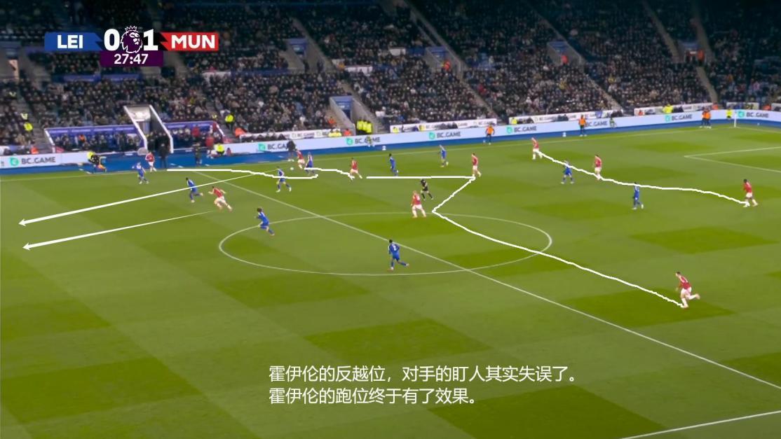 曼联3-0莱斯特城，又献祭中卫，瓦尔迪2次单刀说明曼联防守弱项