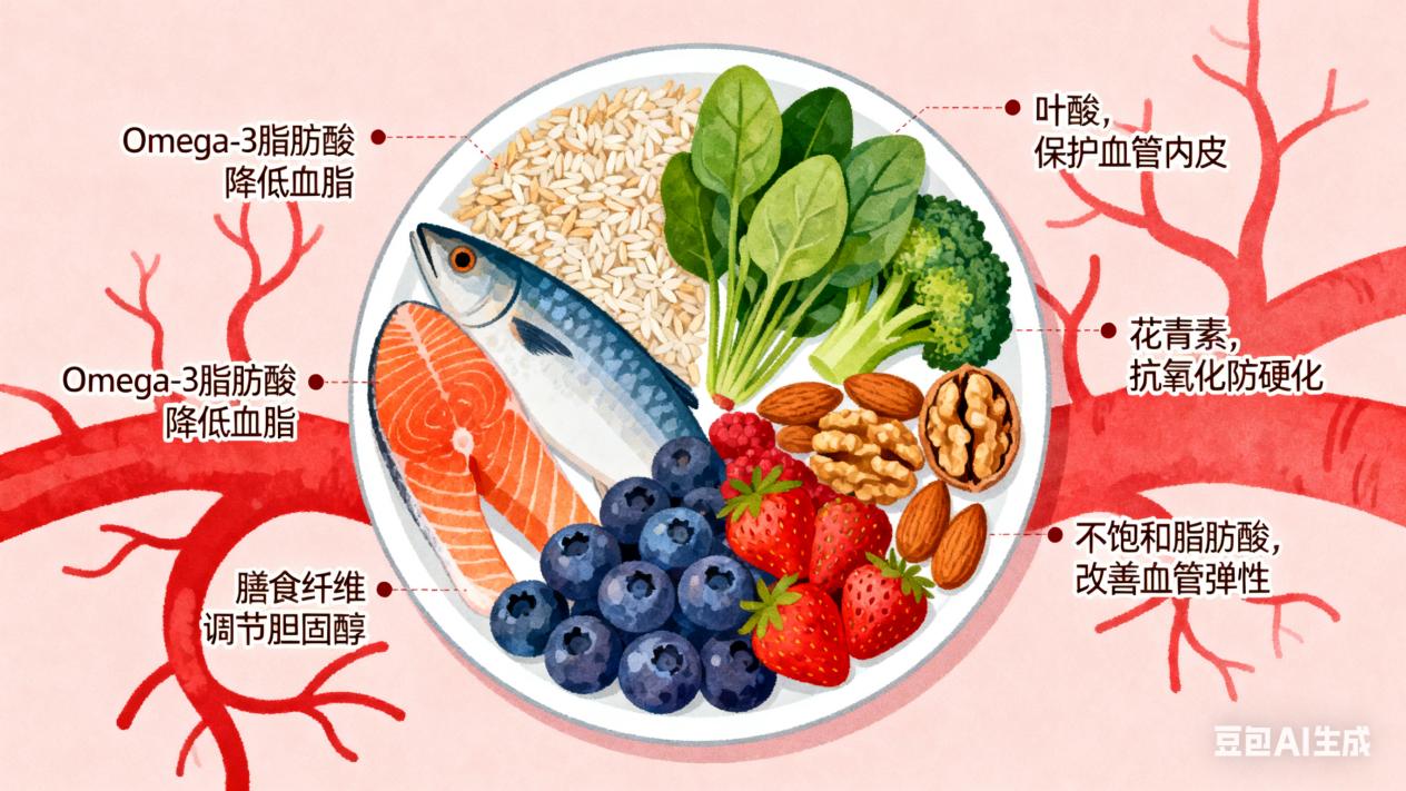 吃出来的血管健康！护心脑食谱请收好