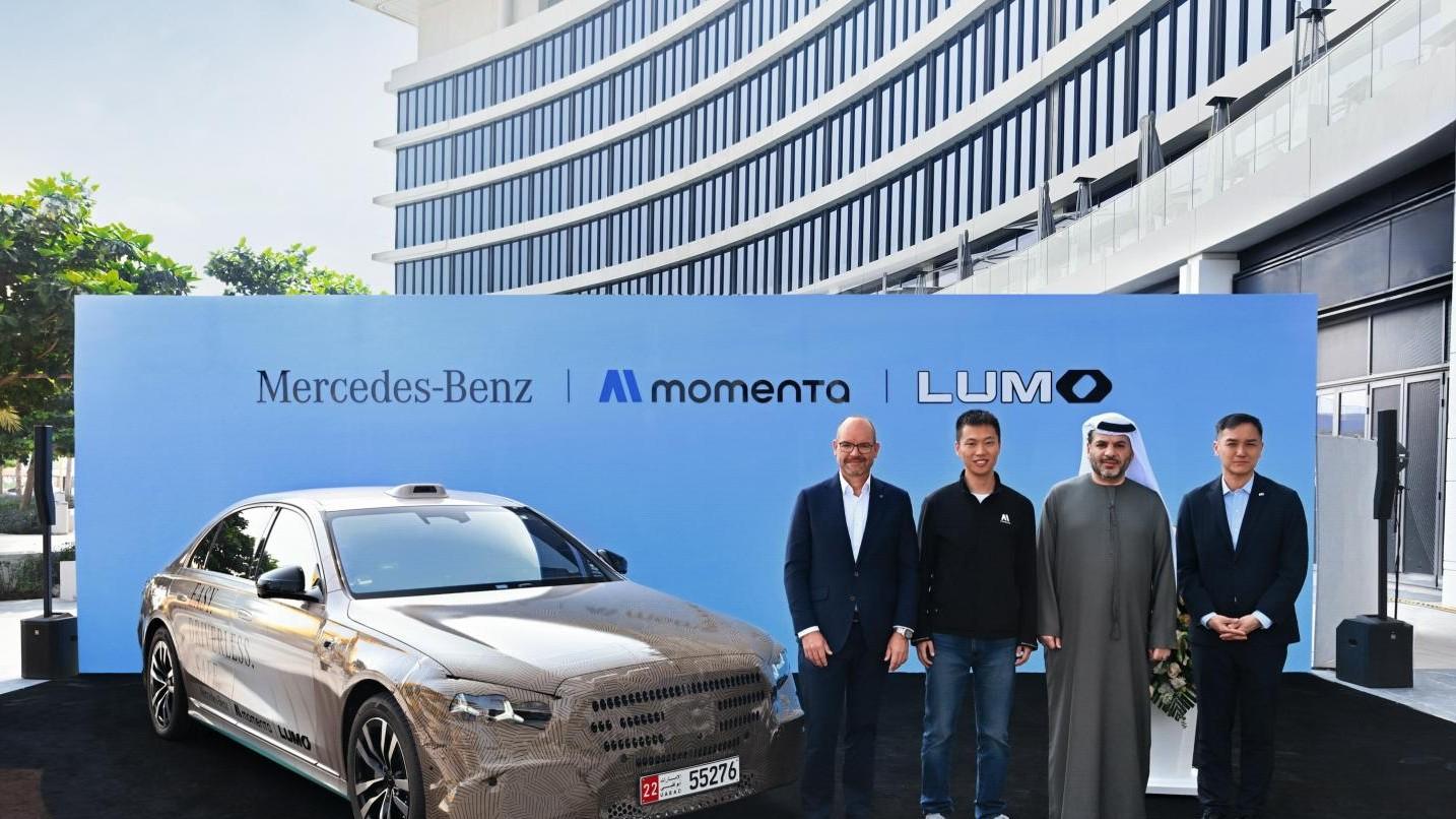 奔驰携手Momenta在阿布扎比推出L4级自动驾驶出租车服务