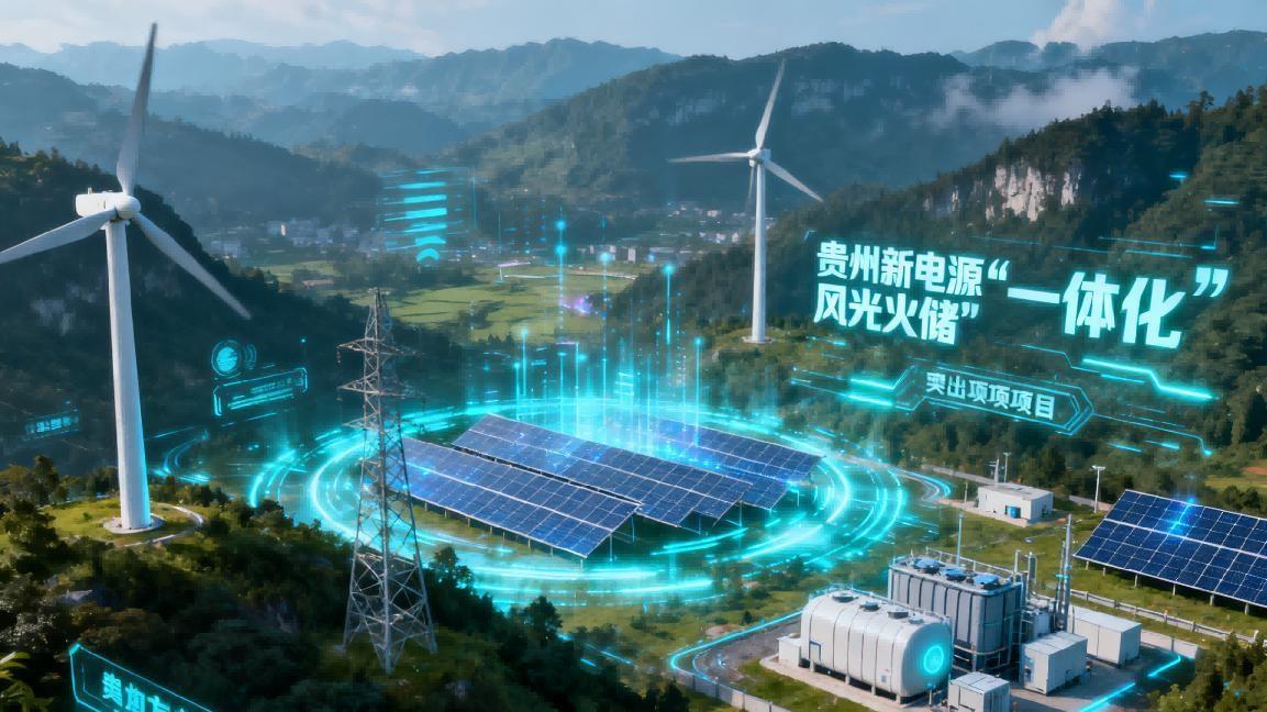 贵州新能源高地崛起：南方电网引领“风光火储”一体化项目建设