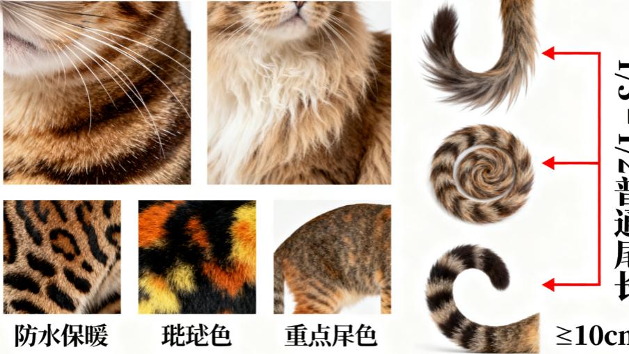 美国断尾猫：基因馈赠的短尾野性伴侣