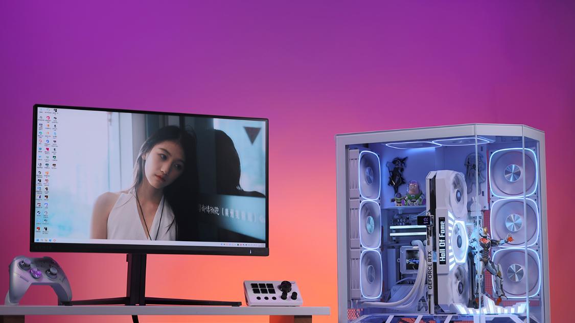 11月全白主流装机配置：9700X+X870M冰雕+5080HOF海景房主机