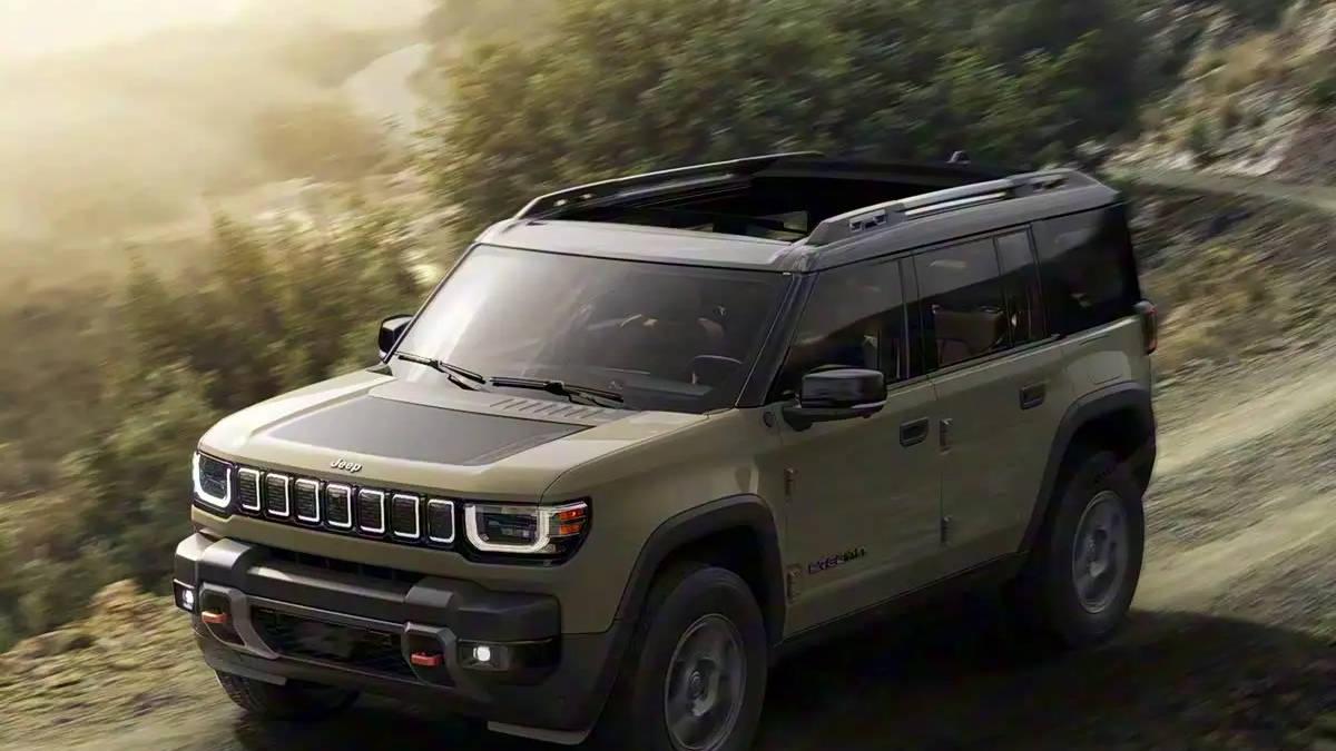 Jeep Recon官图发布 定位纯电越野：零百3.6秒/配攀岩模式
