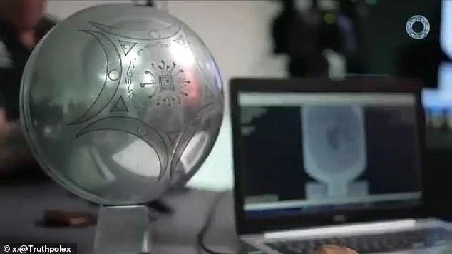 外星黑科技现身地球？神秘金属球现外星芯片，X光扫描曝光秘密
